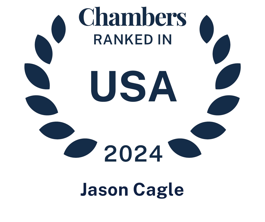 Dallas Construction Lawyer Jason Cagle Selected to Chambers 2024