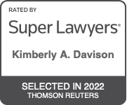 Kimber Davison Super Lawyer Badge 2022