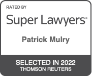 Patrick Mulry Super Lawyers Badge 2022
