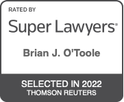 Brian O'Toole Super Lawyers Badge 2022