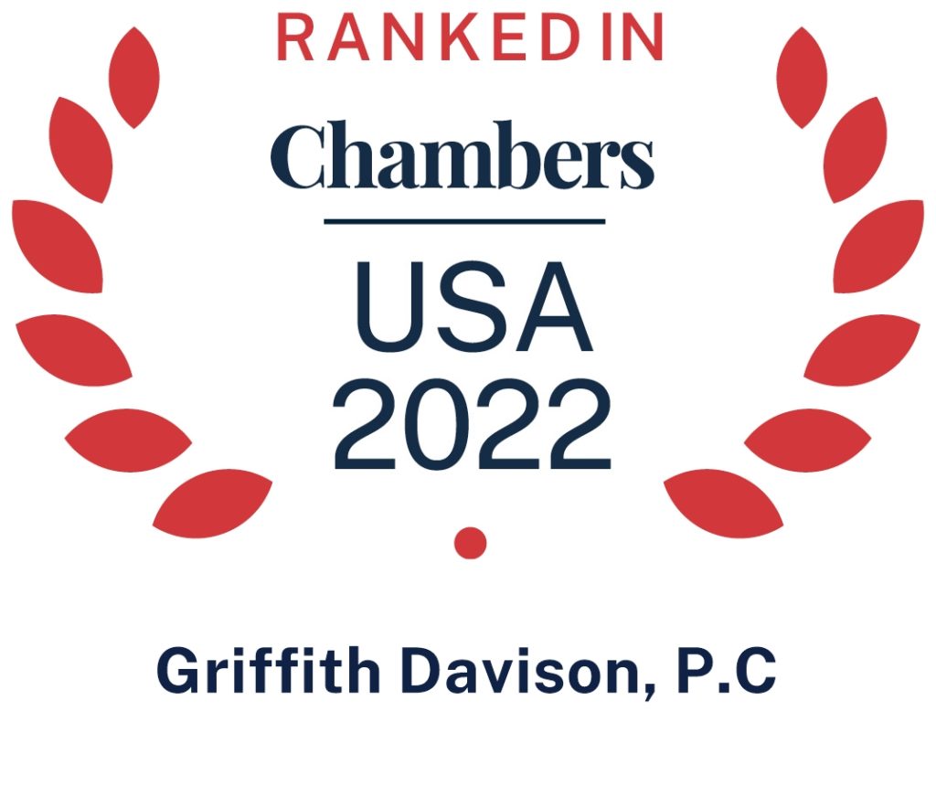 Texas Construction Law firm Griffith Davison, P.C. Selected to Chamber's 2022