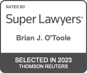 Brian O'Toole Super Lawyers Badge 2023