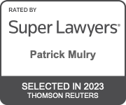 Patrick Mulry Super Lawyers Badge 2023