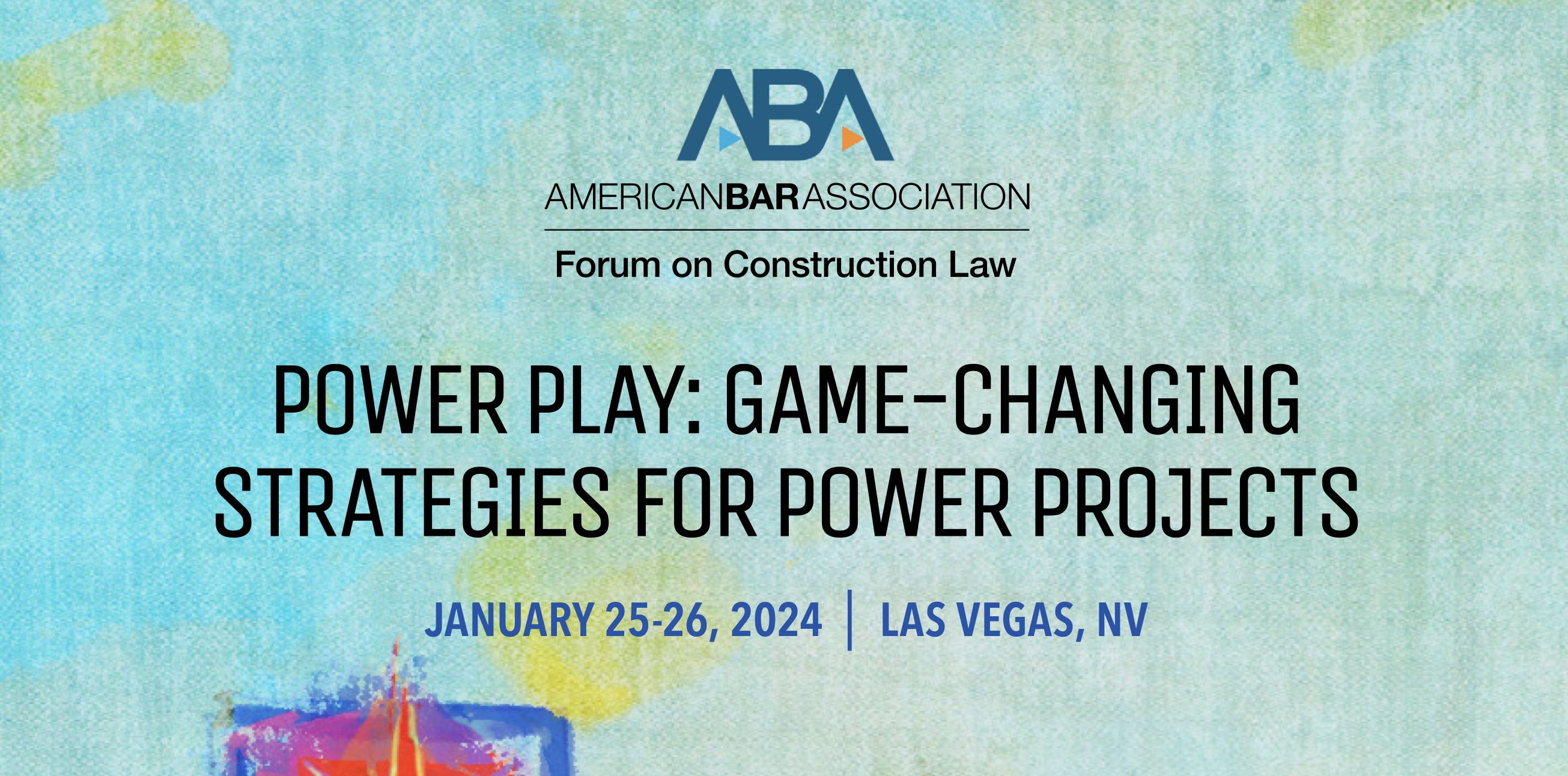 ABA Forum on Construction Law 2024 Mid-Winter Meeting Graphic 